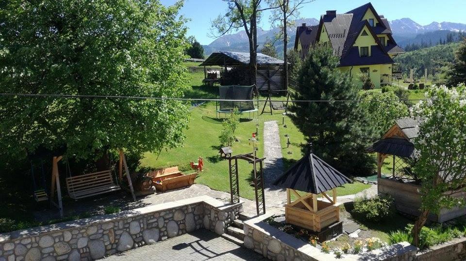 Domek Goralski Na Pastwisku Ciche Małe Exteriör bild