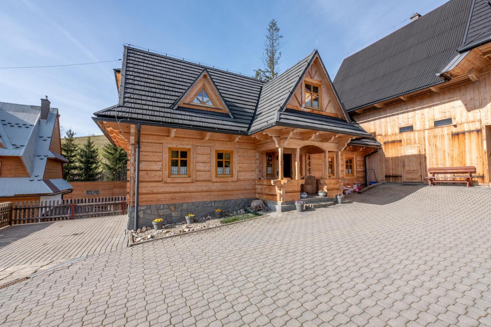 Domek Goralski Na Pastwisku Ciche Małe Exteriör bild
